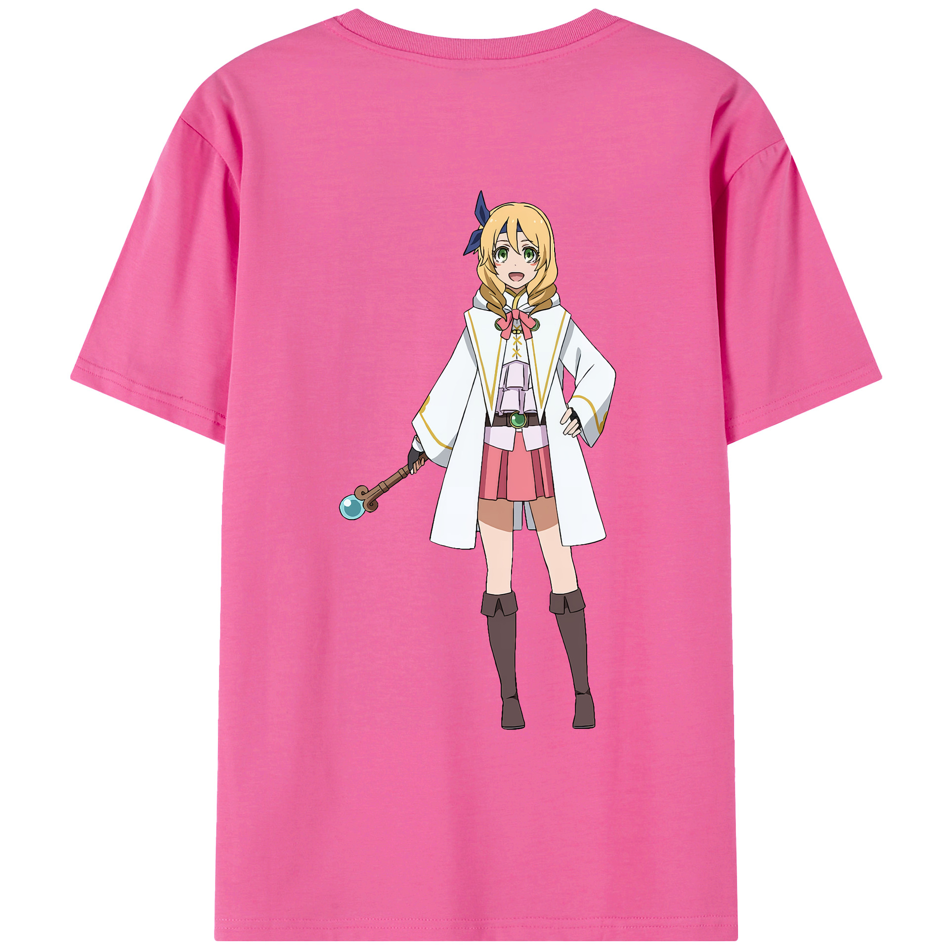 （画像用） 転スラ Regarding Reincarnated to Slime レディース半袖Tシャツ(バックプリント)